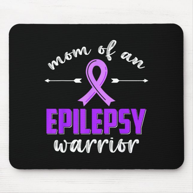 Mum of an epilepsy warrior epilepsy awareness mouse pad (Front)