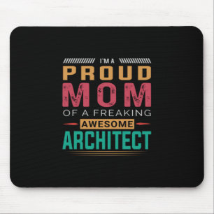 Mum Of Awesome Architect Mouse Pad