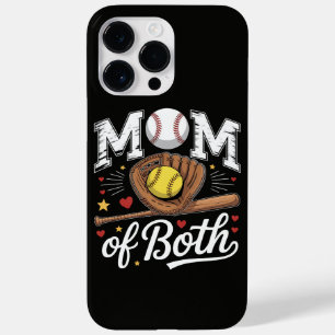 Mum of Both Game Day Baseball Softball Case-Mate iPhone 14 Pro Max Case