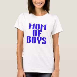Mum of Boys – Chaos & Love T-Shirt