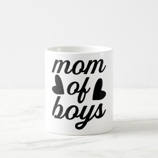 Mum of boys coffee mug