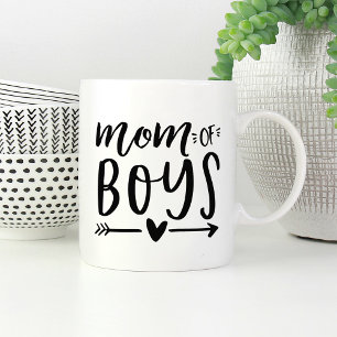 Mum of Boys Coffee Mug