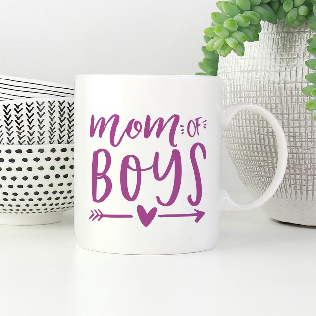 Mum of Boys Coffee Mug (Creator Uploaded)