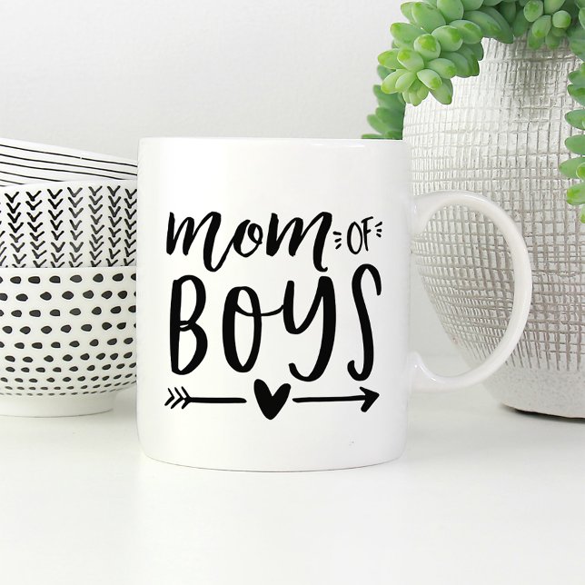 Mum of Boys Coffee Mug (Creator Uploaded)