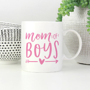Mum of Boys Coffee Mug