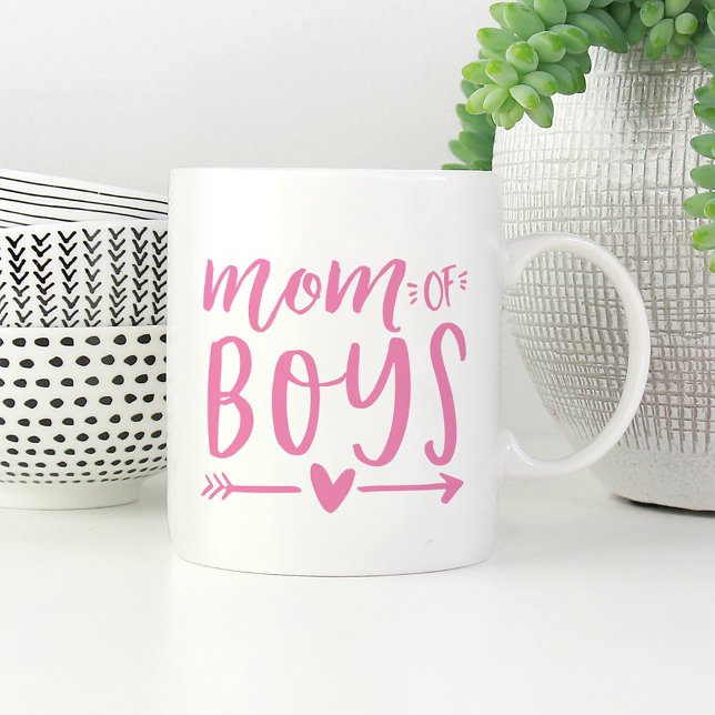 Mum of Boys Coffee Mug (Creator Uploaded)