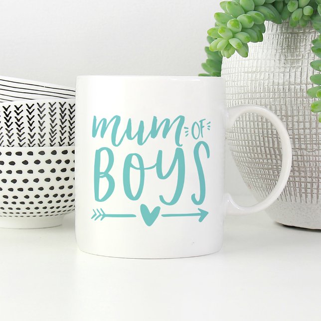 Mum of Boys Coffee Mug (Creator Uploaded)