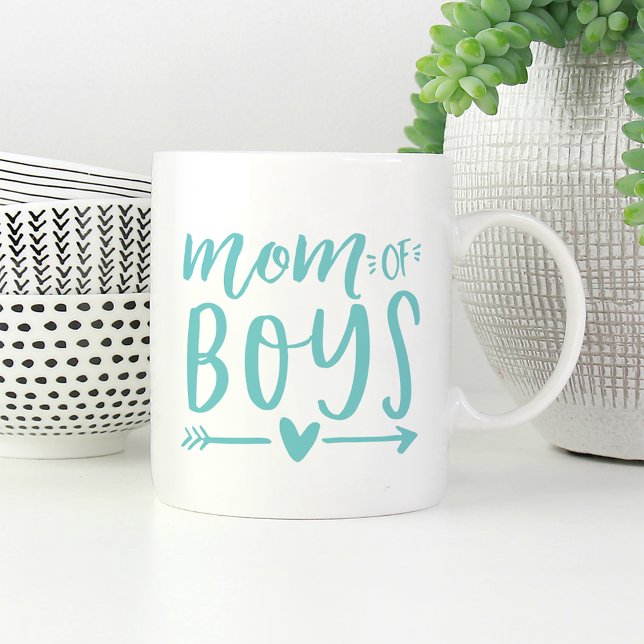 Mum of Boys Coffee Mug (Creator Uploaded)