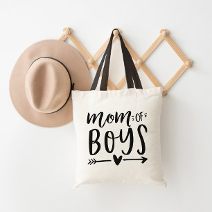 Mum of Boys Tote Bag