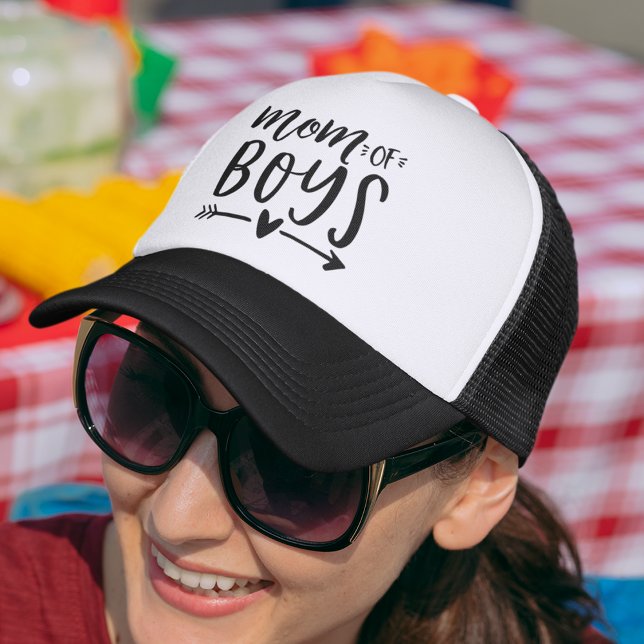 Mum of Boys Trucker Hat (Creator Uploaded)