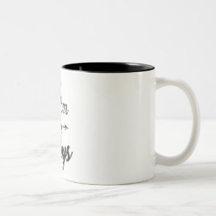 Mum of Boys Two-Tone Coffee Mug