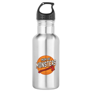 Mum of Monsters Vintage Basketball Mum Design_1 532 Ml Water Bottle
