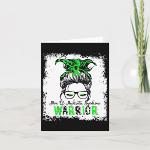 Mum Of Nephrotic Syndrome Warrior Green Ribbon Mum Card