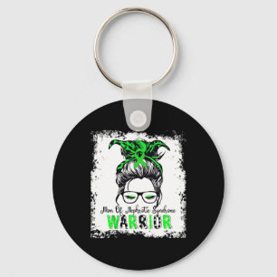 Mum Of Nephrotic Syndrome Warrior Green Ribbon Mum Key Ring