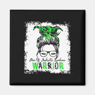 Mum Of Nephrotic Syndrome Warrior Green Ribbon Mum Magnet