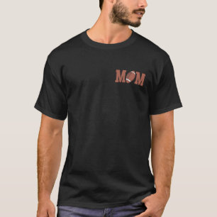 Mum of the 1 Year old Football 1st Year Down Birth T-Shirt
