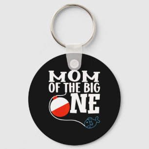 Mum Of The Big One Fishing Boy First Birthday Ofis Key Ring