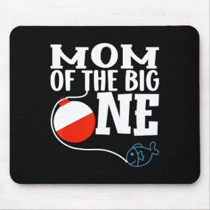 Mum Of The Big One Fishing Boy First Birthday Ofis Mouse Pad