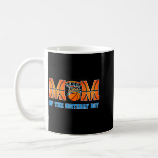 Mum Of The Birthday Boy Basball Theme Family Coffee Mug