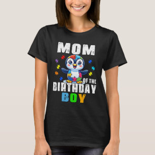 Mum Of The Birthday Boy By  T-Shirt