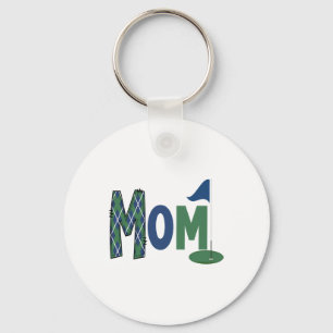 Mum Of The Birthday Boy Hole In One Golf Family Ma Key Ring