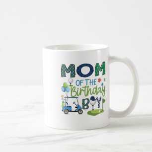 Mum Of The Birthday Boy Hole In One Golf Sport Coffee Mug