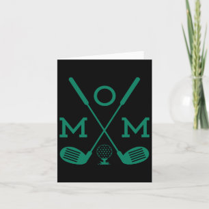 Mum Of The Birthday Boy Hole In One Golf Sport Mat Card
