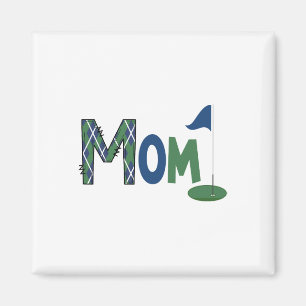 Mum Of The Birthday Boy Hole In One Golf Sport Mat Magnet