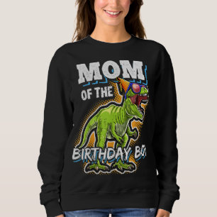 Mum of the Birthday Boy Matching Family Dinosaur B Sweatshirt
