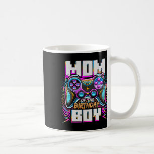 Mum Of The Birthday Boy Matching Video Game Birthd Coffee Mug