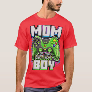 Mum of the Birthday Boy Matching Video Game Birthd T-Shirt