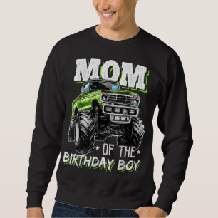 Mum of the Birthday Boy Monster Truck Birthday Nov Sweatshirt