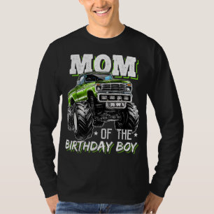 Mum of the Birthday Boy Monster Truck Birthday Nov T-Shirt
