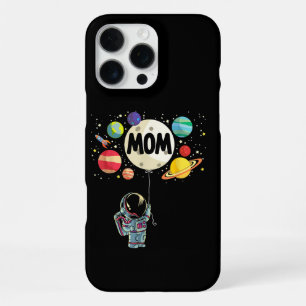Mum of The Birthday Boy Space Astronaut 1st Birthd iPhone 16 Pro Max Case