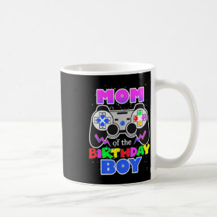 Mum Of The Birthday Boy Video Game Birthday Gamer  Coffee Mug