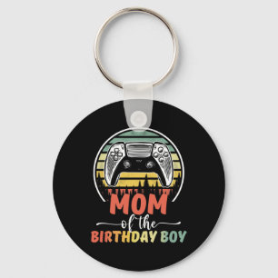 Mum Of The Birthday Boy Video Gamer Matching Famil Key Ring