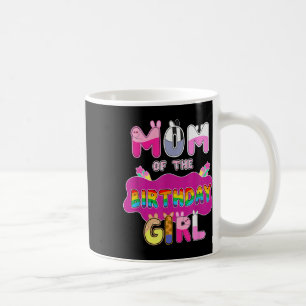 Mum Of The Birthday Girl Family Pig Party Decorati Coffee Mug