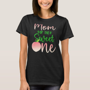 Mum Of The Birthday One Peach 1st Summer Fruit Fam T-Shirt