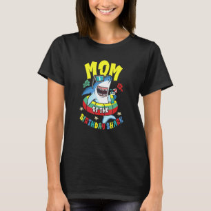 Mum Of The Birthday Shark Matching Family T-Shirt
