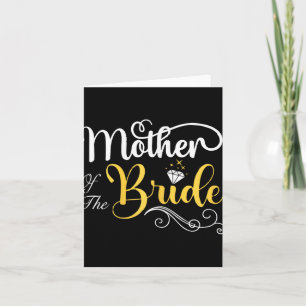 Mum Of The Bride Wedding Shower  Card