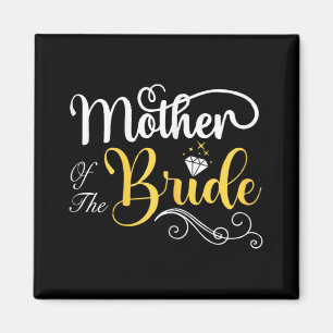 Mum Of The Bride Wedding Shower Magnet