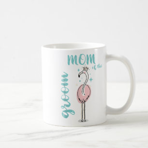 Mum Of The Groom Flamingo Outfit Wedding Matching Coffee Mug