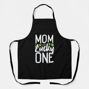 Mum Of The Lucky One First Birthday Family St. Pat Apron