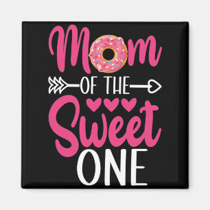 Mum of the Sweet One Sprinkled Doughnut Magnet