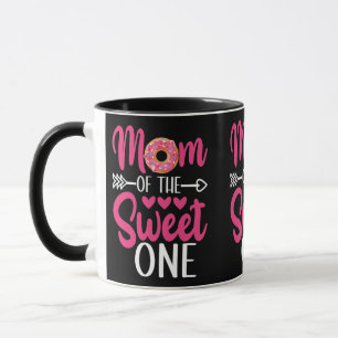 Mum of the Sweet One Sprinkled Doughnut Mug
