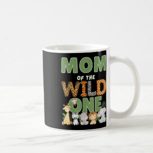 Mum Of The Wild One 1st Birthday Safari Family Mat Coffee Mug