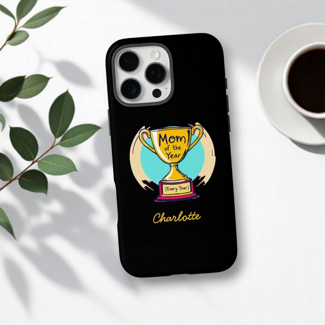 Mum of the Year | Personalised Mother's Day Case-Mate iPhone Case (Creator Uploaded)