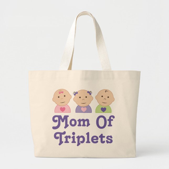 Mum Of Triplets Bag (Front)