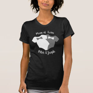 Mum Of Twin Boys Bodysuit Shirt