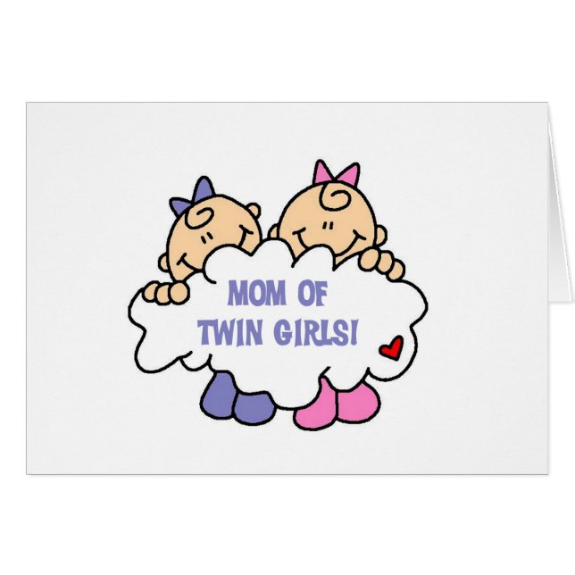 Mum of Twin Girls (Front Horizontal)